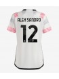 Juventus Alex Sandro #12 Auswärtstrikot für Frauen 2023-24 Kurzarm